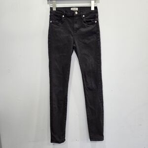 AGOLDE Sophie Skinny In Jet